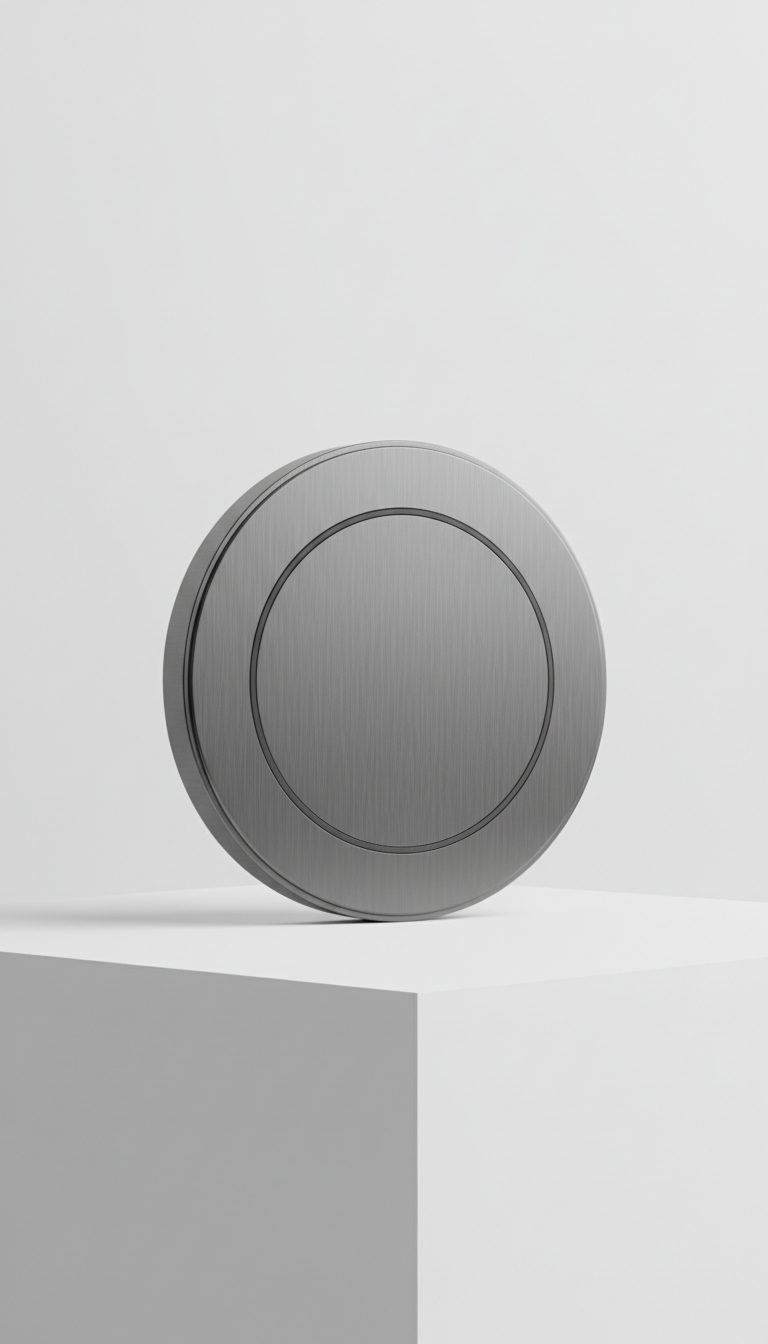 Brushed Aluminum Wireless Charging Pad